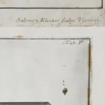 Dokumentációs részletfotó 12 – Martinelli / Kleiner: Az Invalidus-ház metszetpárja